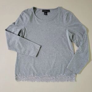 Monterey Bay Women's Gray Long Sleeve Top